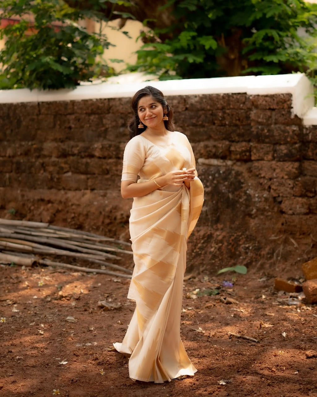 Banarasi Soft Silk With Beautiful Zari Work Saree