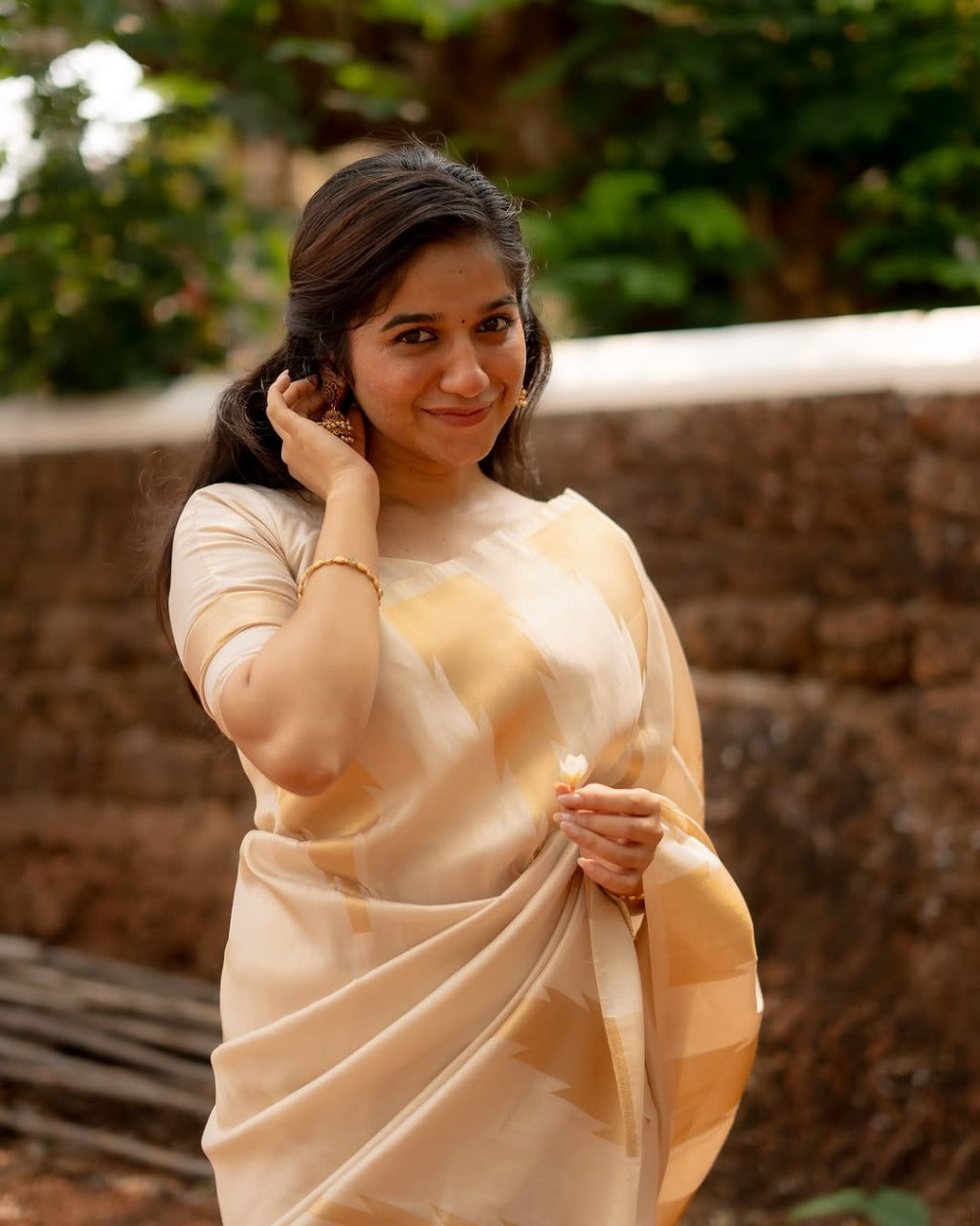 Banarasi Soft Silk With Beautiful Zari Work Saree